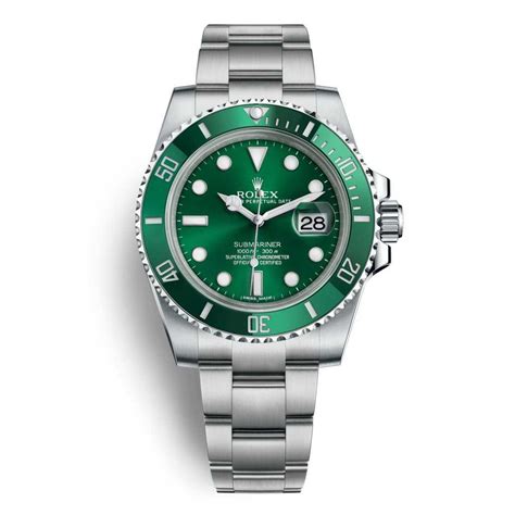 rolex submariner date oystersteel green|rolex submariner green and black.